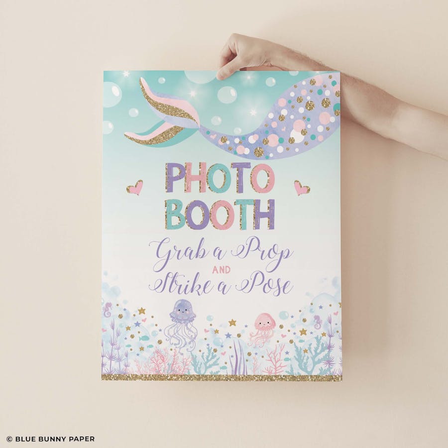 Photo Booth Party Sign