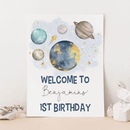 Birthday Welcome Sign