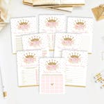 Princess Baby Shower Games Package thumbnail image