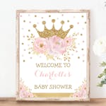 Princess Party Welcome Sign thumbnail image