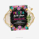 Mexican Fiesta Bridal Shower Invite thumbnail image
