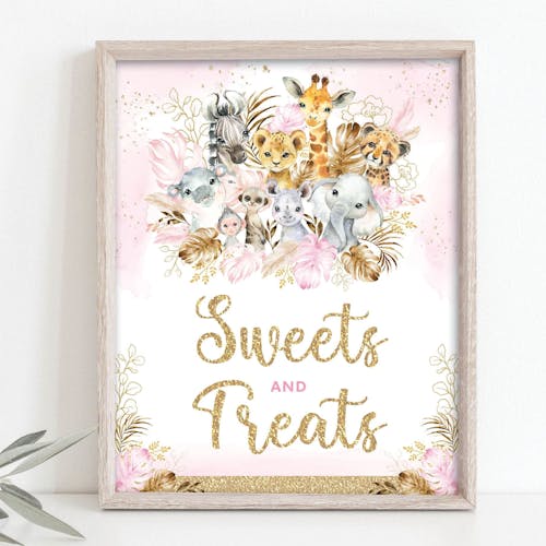 Sweet Treats Party Sign
