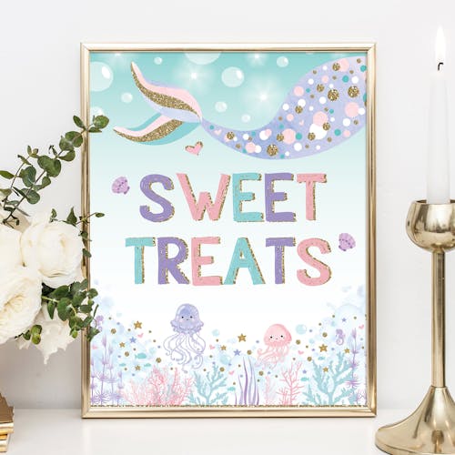 Sweet Treats Party Sign
