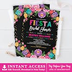 Mexican Fiesta Bridal Shower Invite thumbnail image