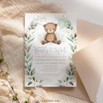 Teddy Bear Baby Shower Invitation thumbnail image