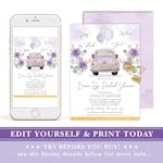 Drive By Bridal Shower Invite thumbnail image