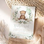 Teddy Bear Baby Shower Invitation thumbnail image