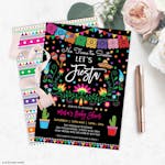 Mexican Fiesta Baby Shower Invitation thumbnail image