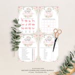 Girl Elephant Baby Shower Games Package thumbnail image