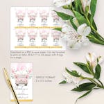 Pink Party Favor Tags thumbnail image