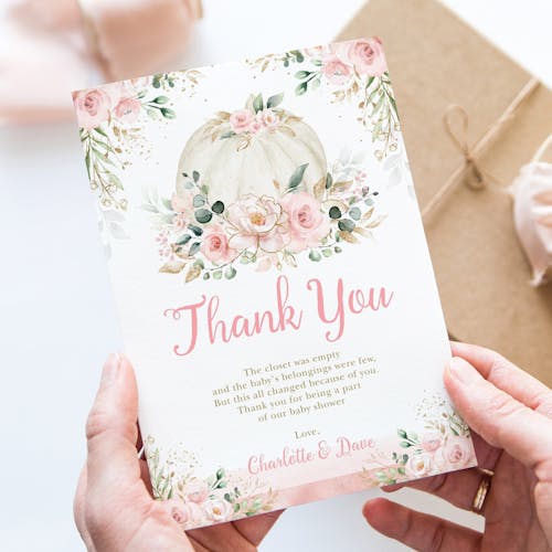 Party Thank You Card