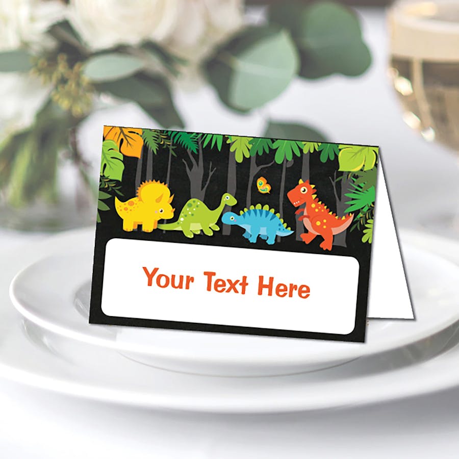 Dinosaur Place Cards