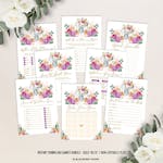 Flower Elephant Baby Shower Games Package thumbnail image