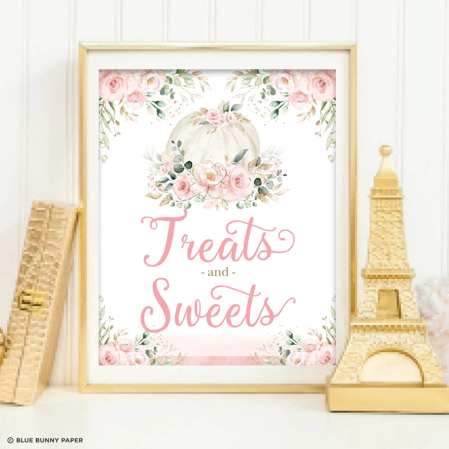 Treats and Sweets Party Sign