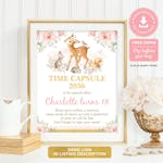 Girl Woodland Time Capsule Sign and Card thumbnail image